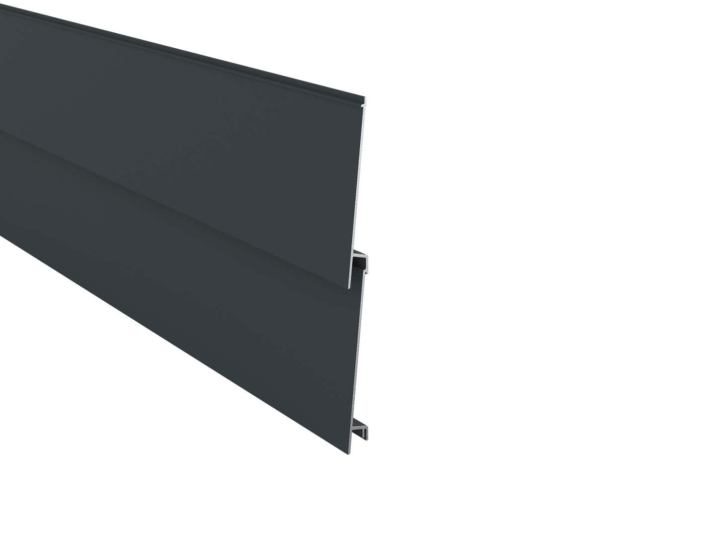 Alu Füllprofil 200x17mm x 200cm - Anthrazitgrau
