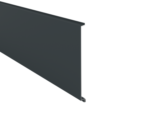 Alu Füllprofil 200x17mm x 200cm - Anthrazitgrau