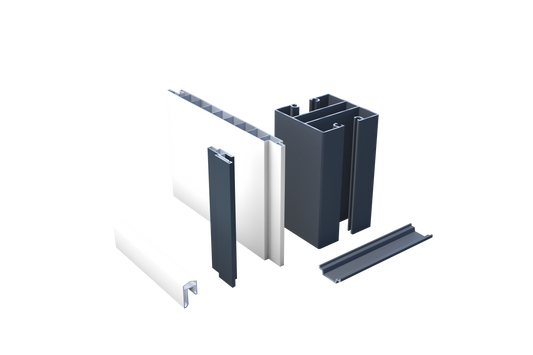 Musterbox PVC Vorgartenzaun-Stecksystem