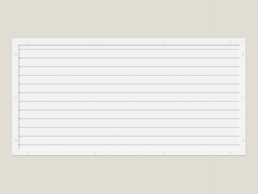 PVC Sichtschutz rechteckig 180x90cm - Weiß