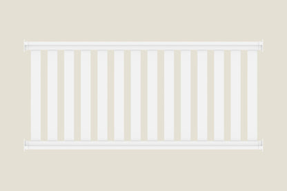 Railingzaun Kunststoff - 200cm x 90cm