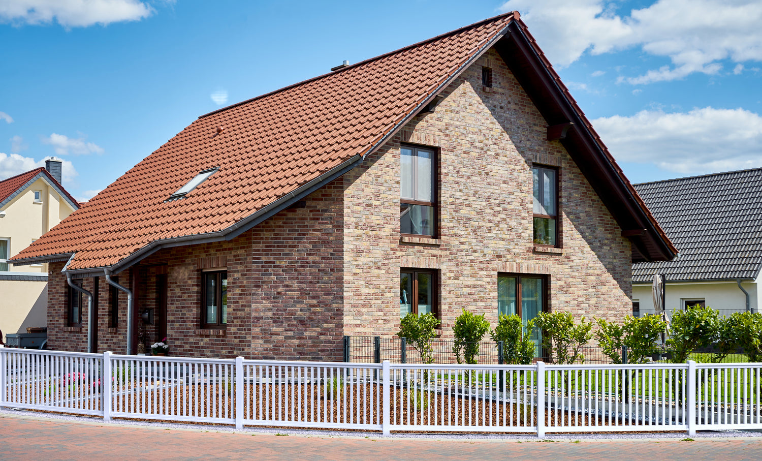 Relingzaun PVC 35 Haus