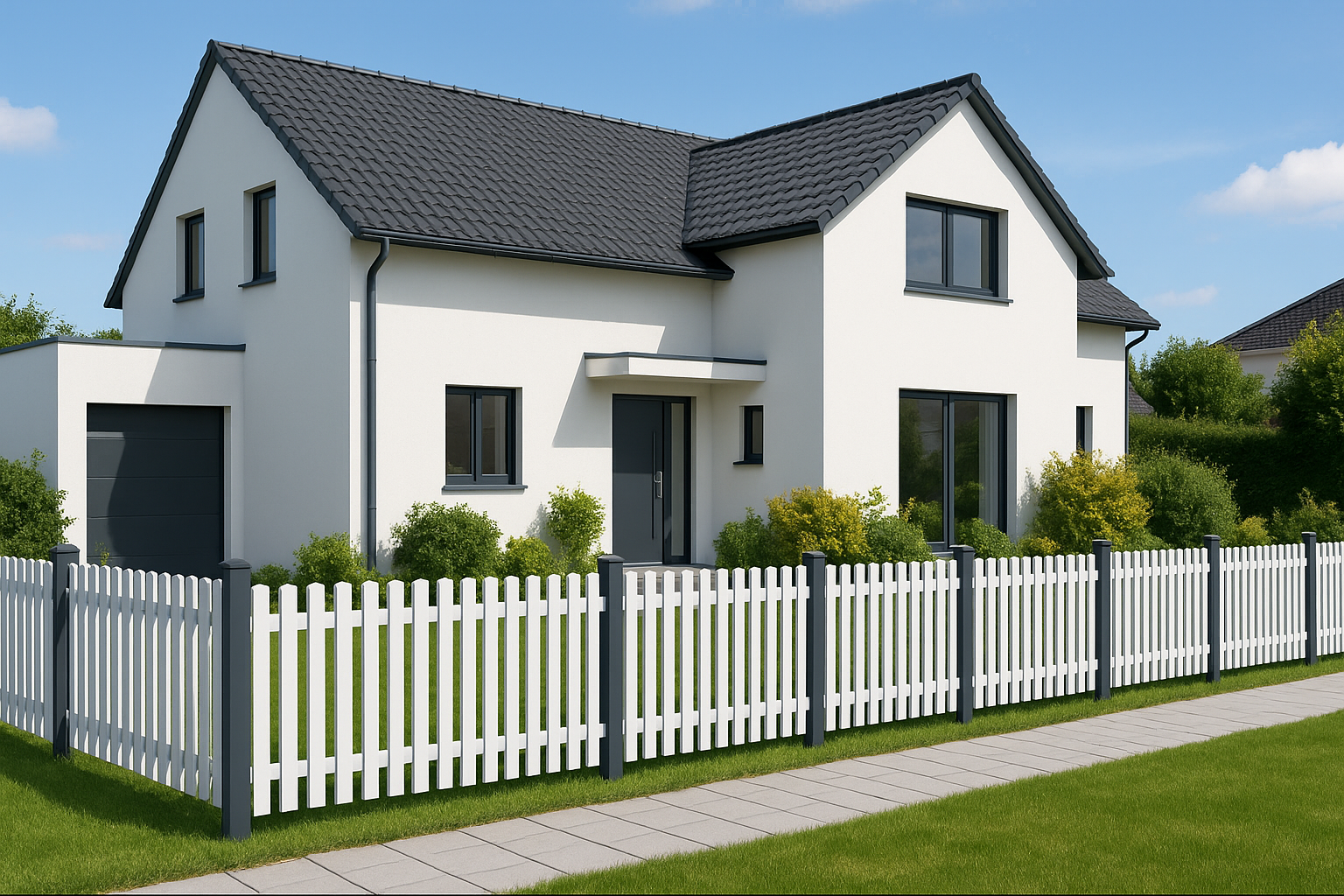 Vorgartenzaun Modern