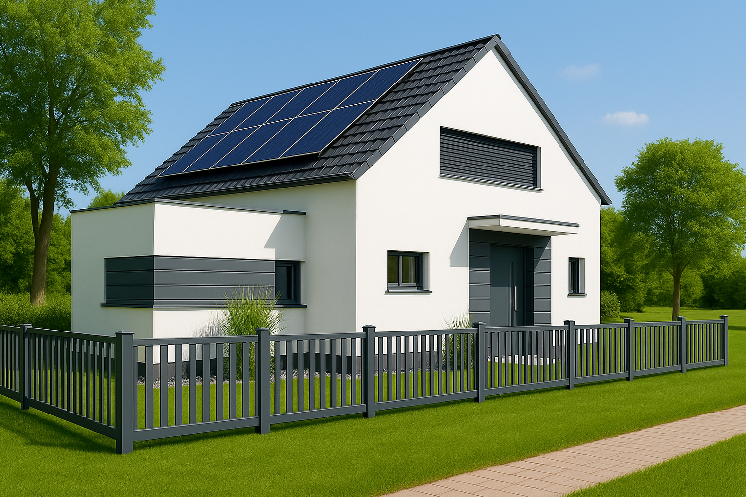 Vorgartenzaun Nachhaltigkeit