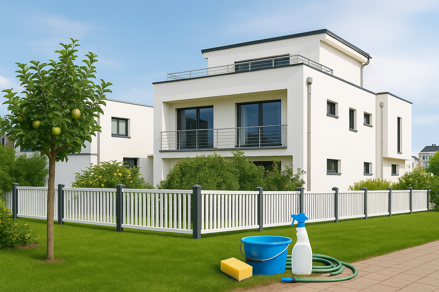 Vorgartenzaun Pflegetipps